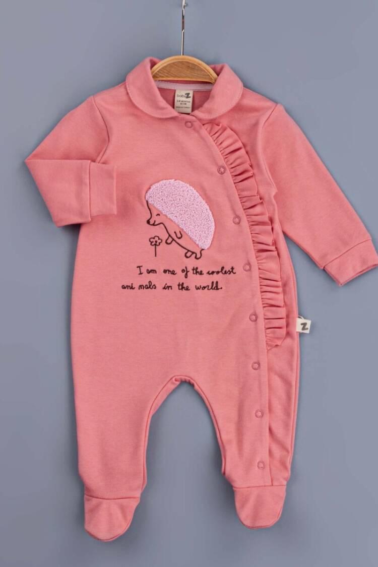 Baby Rompers and Overalls - Toptan Kız Bebek Tulum 3-12M 1097-5396 - Brand: BabyZ - Women & Kids, Baby Clothes Wholesale - Globality Store
