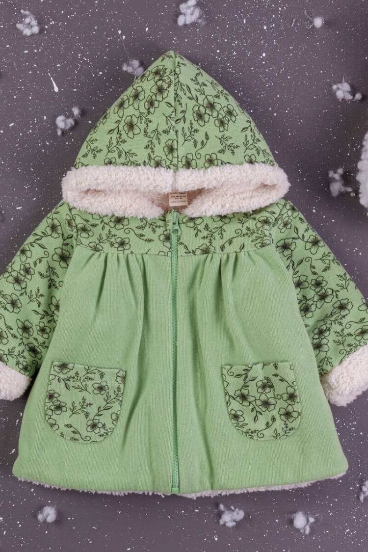 - Toptan Kız Bebek Welsoft Kapüşonlu Hırka 6-24M 1097-5765 - Brand: BabyZ - Women & Kids, Baby Clothes Wholesale - Globality Store