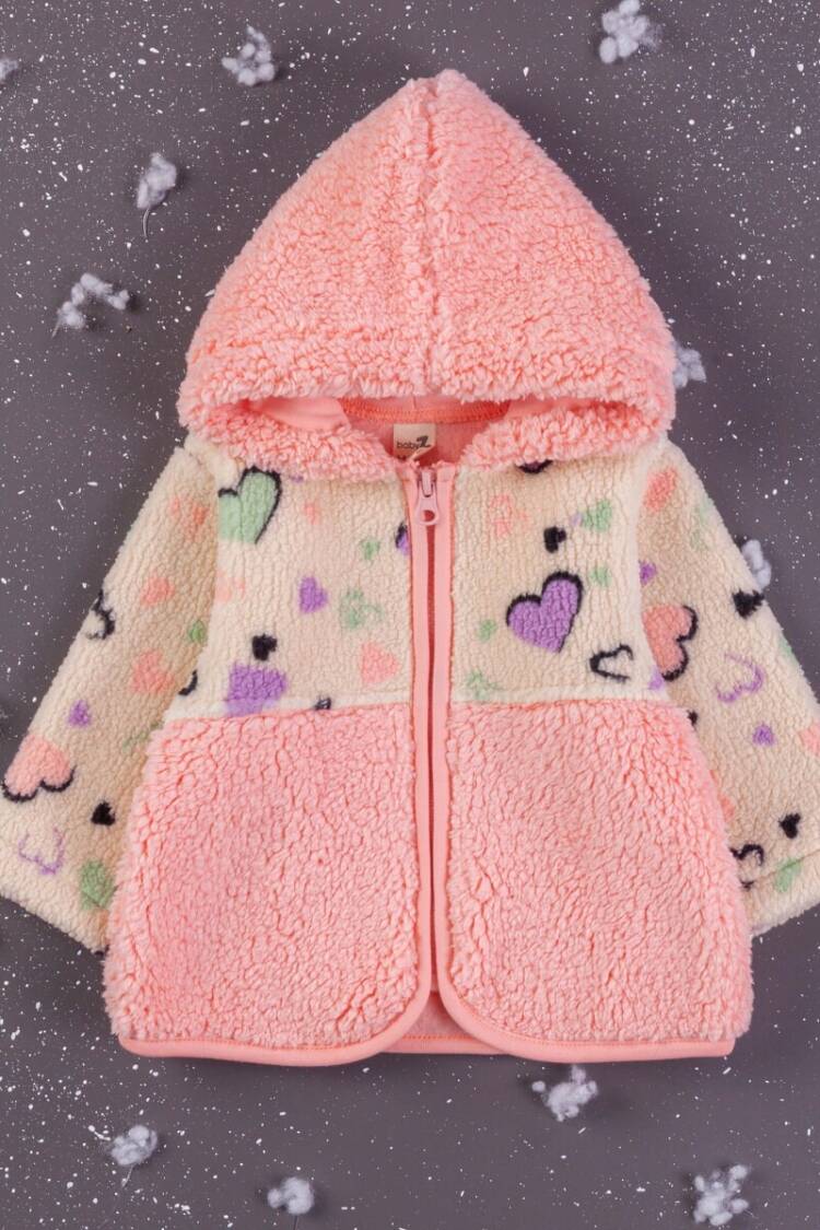 - Toptan Kız Bebek Welsoft Kapüşonlu Hırka 6-24M 1097-5769 - Brand: BabyZ - Women & Kids, Baby Clothes Wholesale - Globality Store