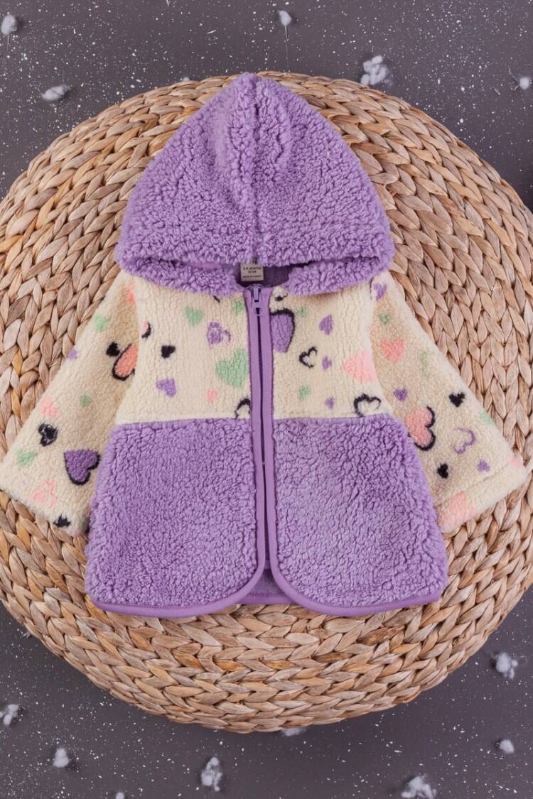 - Toptan Kız Bebek Welsoft Kapüşonlu Hırka 6-24M 1097-5769 - Brand: BabyZ - Women & Kids, Baby Clothes Wholesale - Globality Store