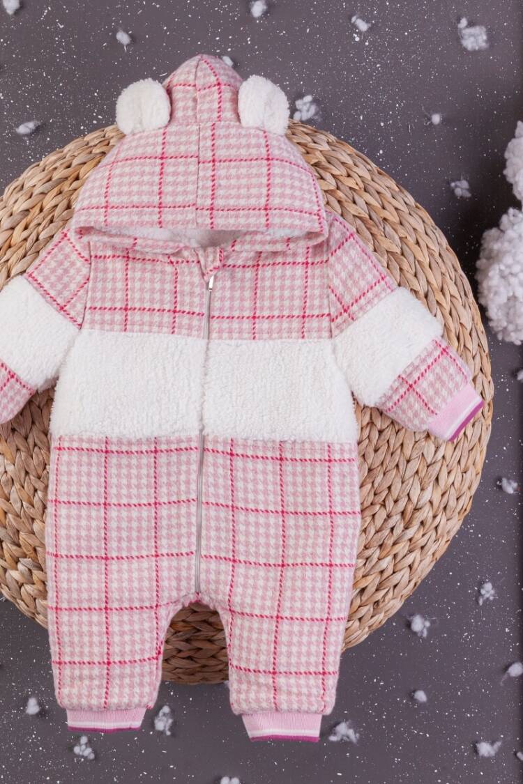 Baby Rompers and Overalls - Toptan Kız Bebek Welsoft Tulum 3-12M 1097-5399 - Brand: BabyZ - Women & Kids, Baby Clothes Wholesale - Globality Store