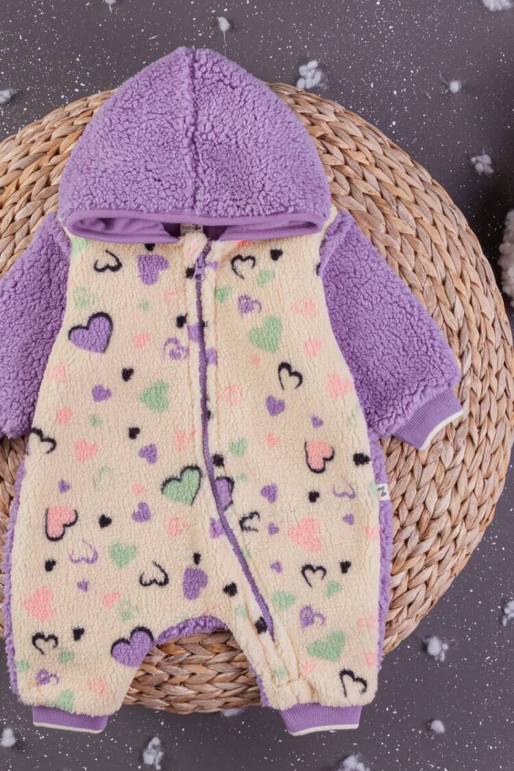 Baby Rompers and Overalls - Toptan Kız Bebek Welsoft Tulum 3-12M 1097-5407 - Brand: BabyZ - Women & Kids, Baby Clothes Wholesale - Globality Store
