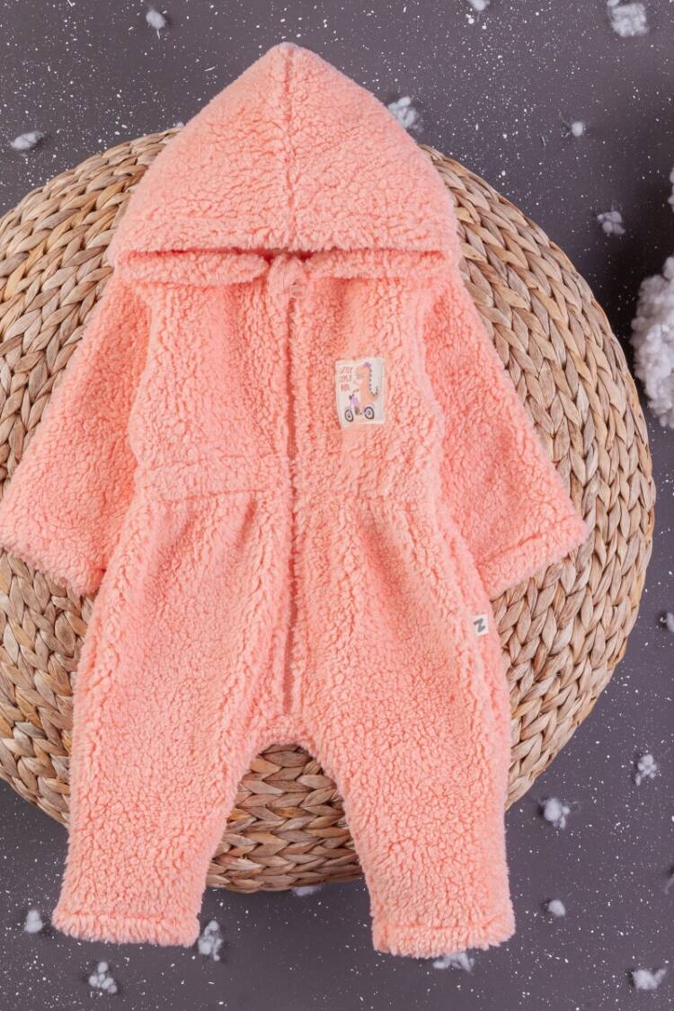 Baby Rompers and Overalls - Toptan Kız Bebek Welsoft Tulum 3-12M 1097-5420 - Brand: BabyZ - Women & Kids, Baby Clothes Wholesale - Globality Store