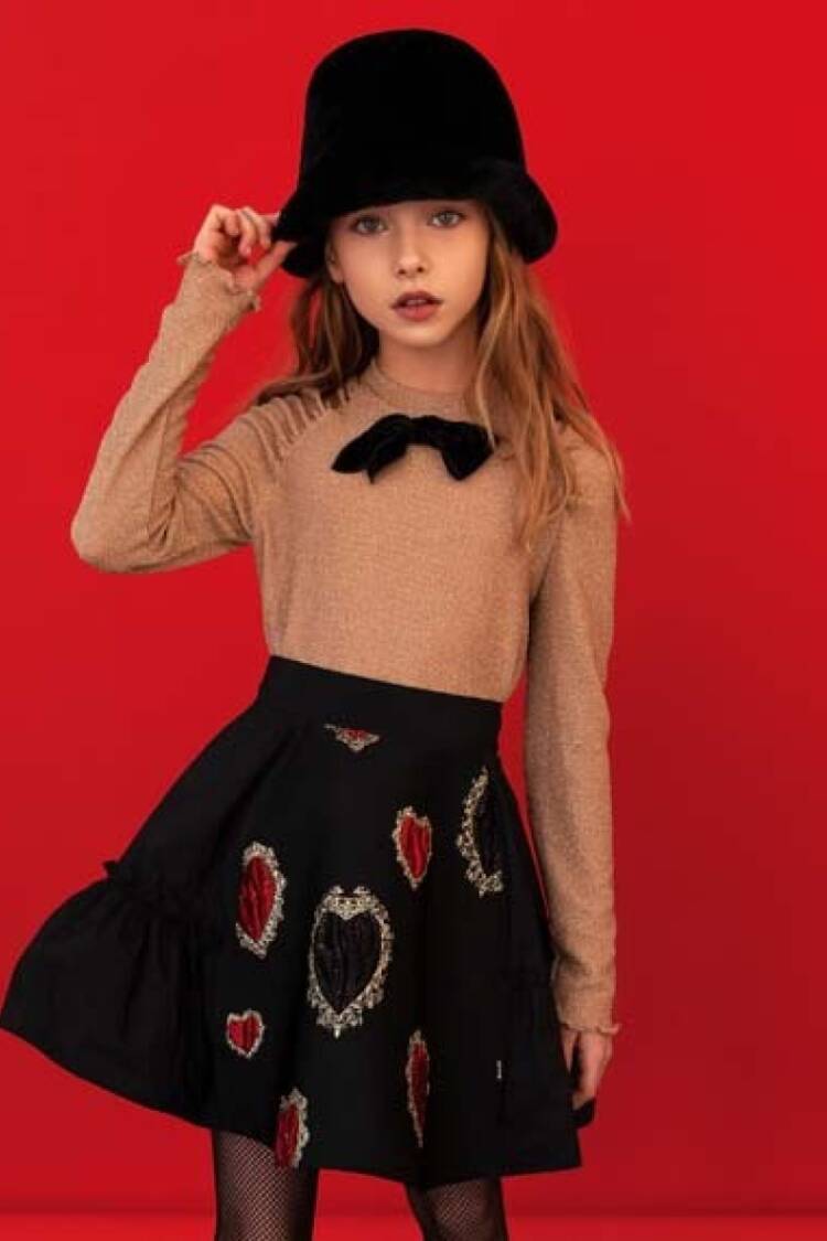 Girls' Tops - Toptan Kız Çocuk Bluz 4-14Y 2012-BL03715 - Brand: LiaLea - Women & Kids, Baby Clothes Wholesale - Globality Store