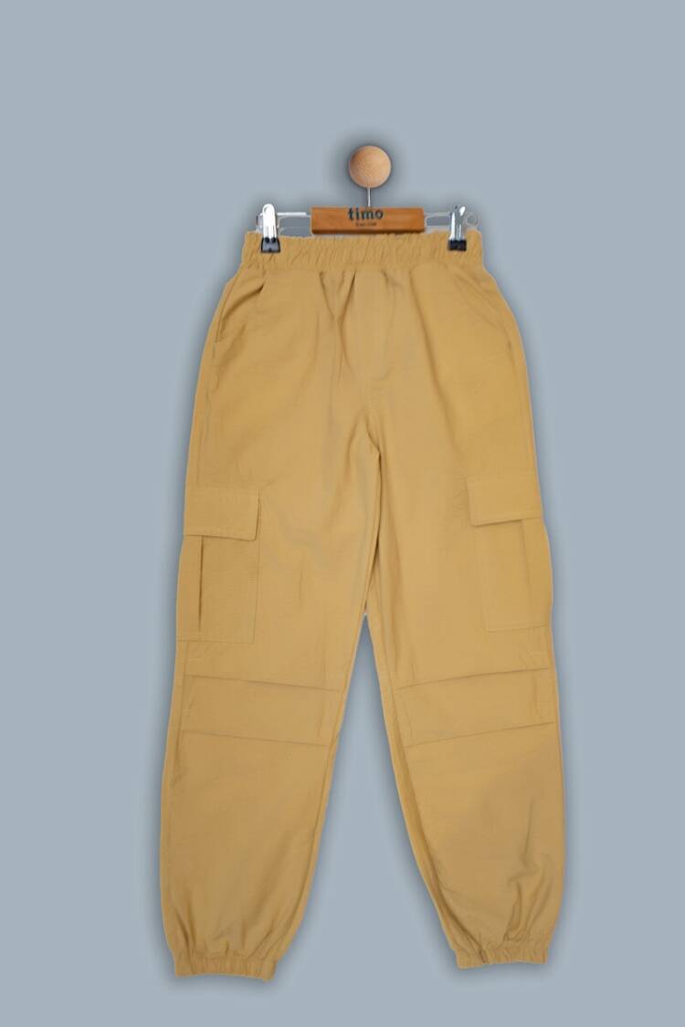 Girls' Trousers - Toptan Kız Çocuk Çepli Pantolon 10-13Y 1018-TK4DA062241314 - Brand: Timo - Women & Kids, Baby Clothes Wholesale - Globality Store