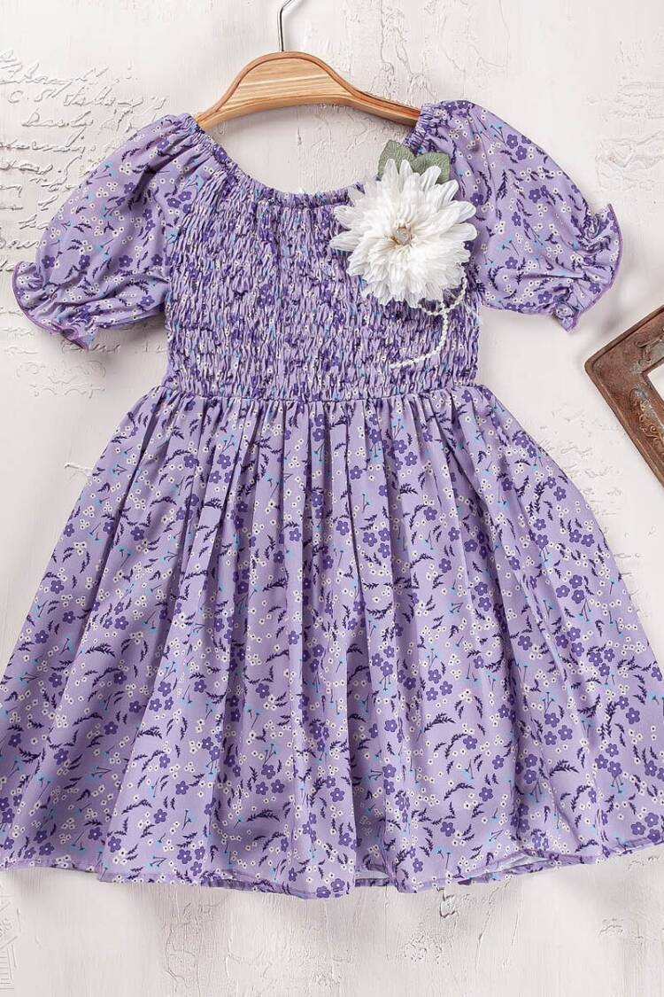Girl's Dress - Toptan Kız Çocuk Elbise 2-5Y 2023-2305 - Brand: Elayza - Women & Kids, Baby Clothes Wholesale - Globality Store