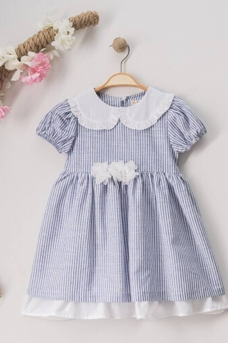 Girl's Dress - Toptan Kız Çocuk Elbise 3-6Y 1016-23104 - Brand: Büşra Bebe - Women & Kids, Baby Clothes Wholesale - Globality Store