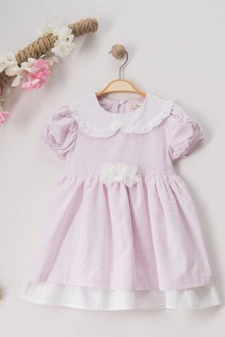 Girl's Dress - Toptan Kız Çocuk Elbise 3-6Y 1016-23104 - Brand: Büşra Bebe - Women & Kids, Baby Clothes Wholesale - Globality Store