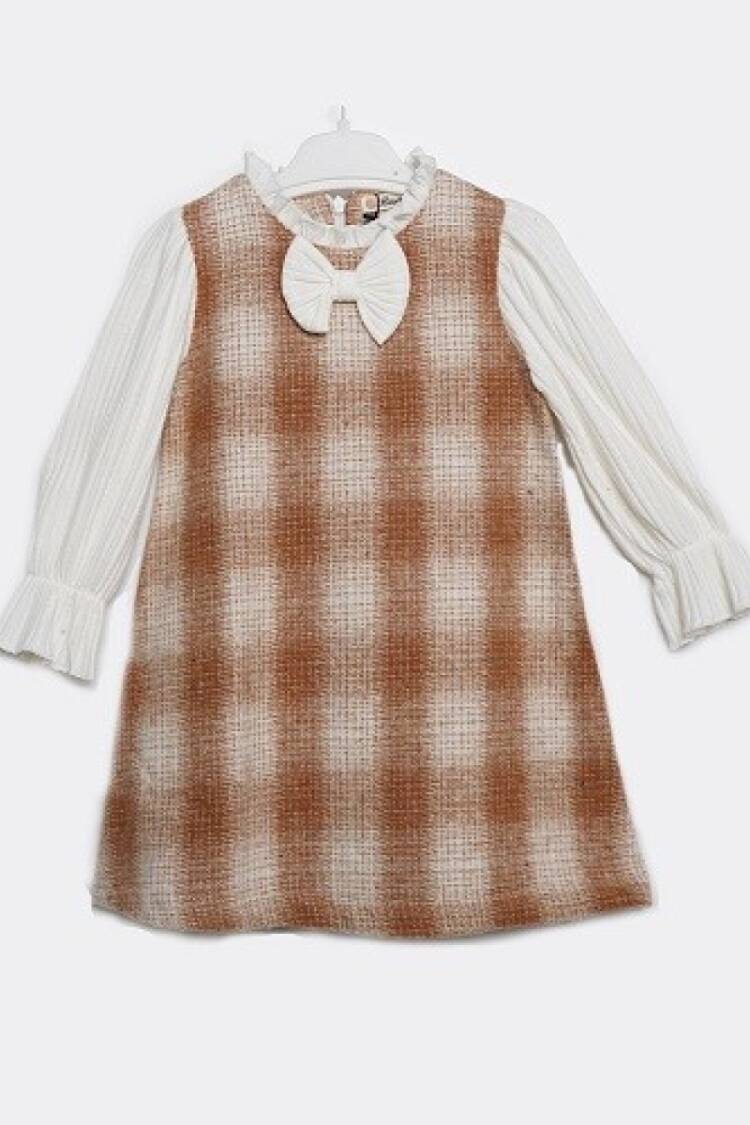 Girl's Dress - Toptan Kız Çocuk Elbise 3-6Y 1016-23230 - Brand: Büşra Bebe - Women & Kids, Baby Clothes Wholesale - Globality Store