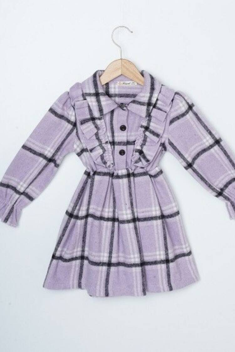 Girl's Dress - Toptan Kız Çocuk Elbise 3-6Y 1016-23240 - Brand: Büşra Bebe - Women & Kids, Baby Clothes Wholesale - Globality Store