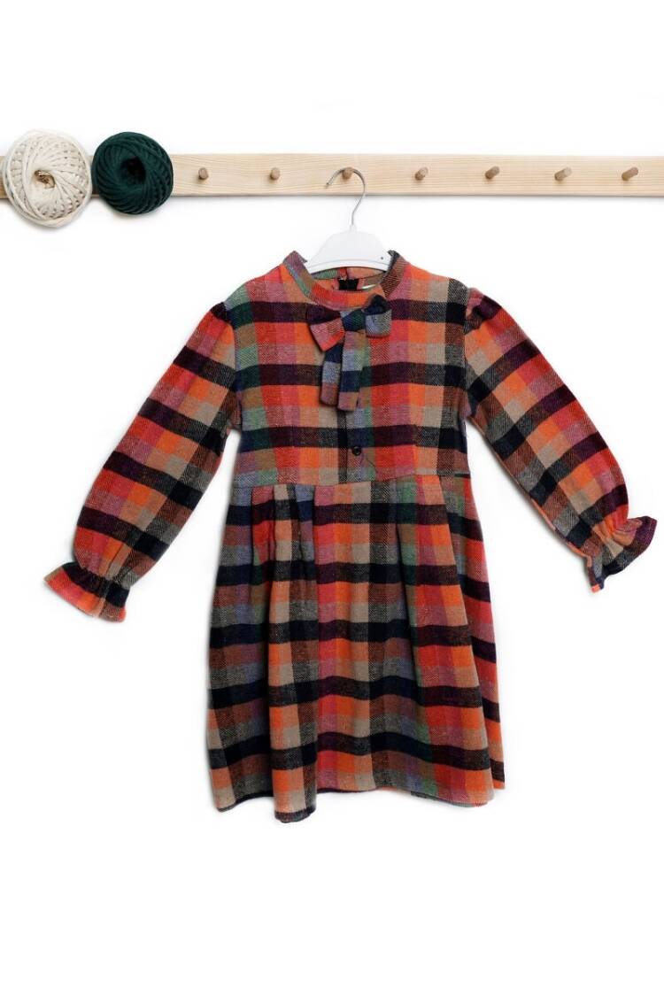 Girl's Dress - Toptan Kız Çocuk Elbise 7-10Y 1016-23245 - Brand: Büşra Bebe - Women & Kids, Baby Clothes Wholesale - Globality Store
