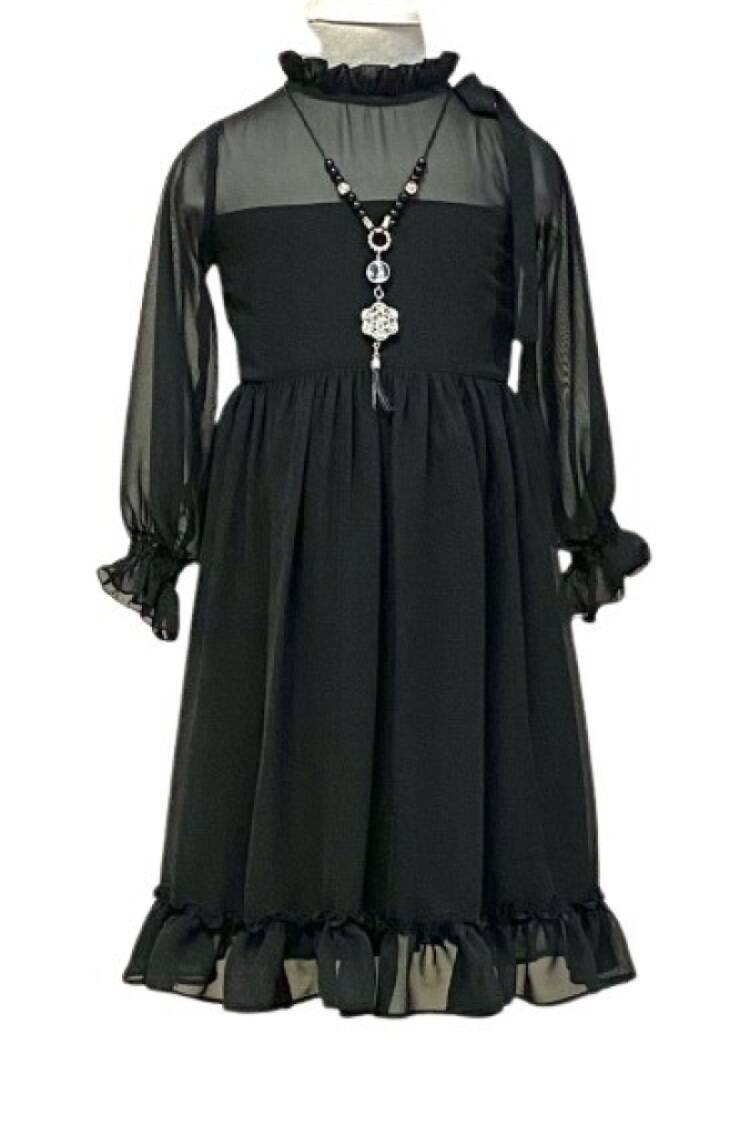 Girl's Dress - Toptan Kız Çocuk Elbise 7-10Y 2023-1107 - Brand: Elayza - Women & Kids, Baby Clothes Wholesale - Globality Store