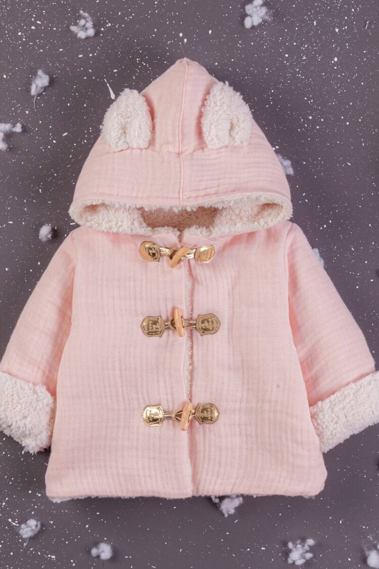 - Toptan Kız Çocuk Kapüşonlu Welsoft Mont 6-24M 1097-5764 - Brand: BabyZ - Women & Kids, Baby Clothes Wholesale - Globality Store