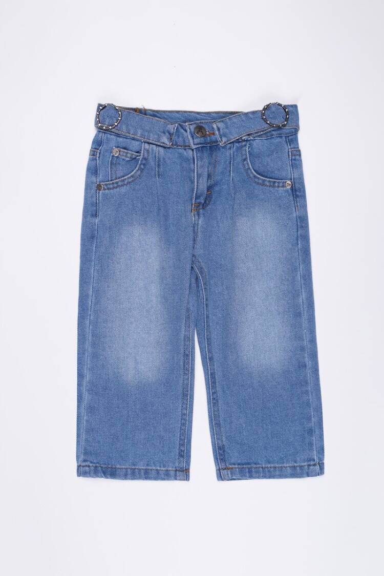 Girls' Trousers - Toptan Kız Çocuk Kot Pantolon 11-15Y 2033 - 3 - Brand: Cemix - Women & Kids, Baby Clothes Wholesale - Globality Store