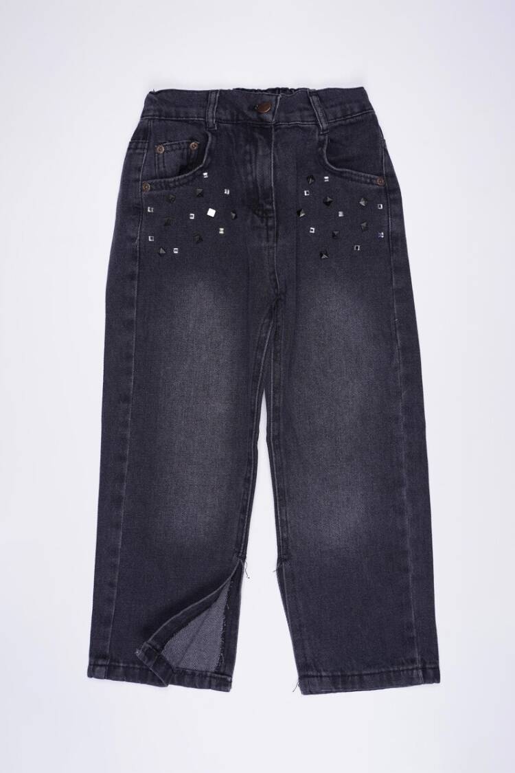 Girls' Trousers - Toptan Kız Çocuk Kot Pantolon 7-11Y 2033 - - Brand: Cemix - Women & Kids, Baby Clothes Wholesale - Globality Store