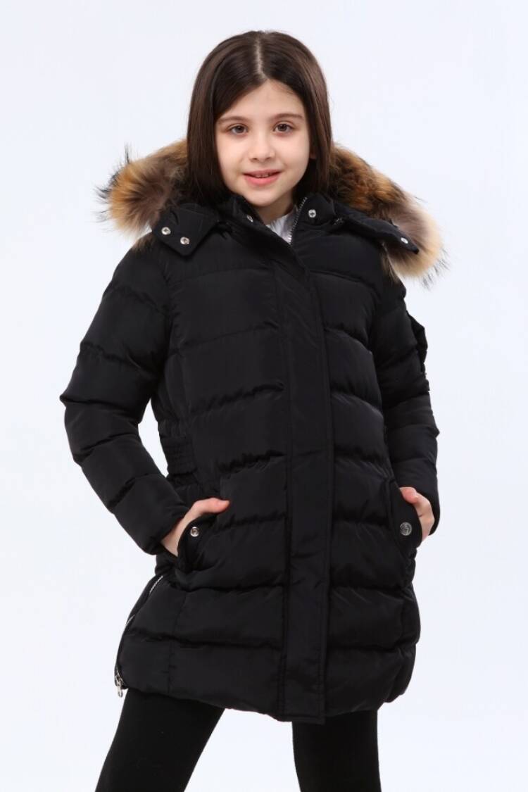 Girls' Outerwear - Toptan Kız Çocuk Mont 6-14Y 2007-51249 - Brand: Benitto Kids - Women & Kids, Baby Clothes Wholesale - Globality Store