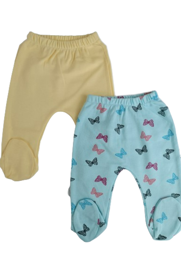Baby Bottom Clothing - Toptan Unisex Bebek 4'lü Pantolon 0-6M 1074-35176 - Brand: Tomuycuk - Women & Kids, Baby Clothes Wholesale - Globality Store