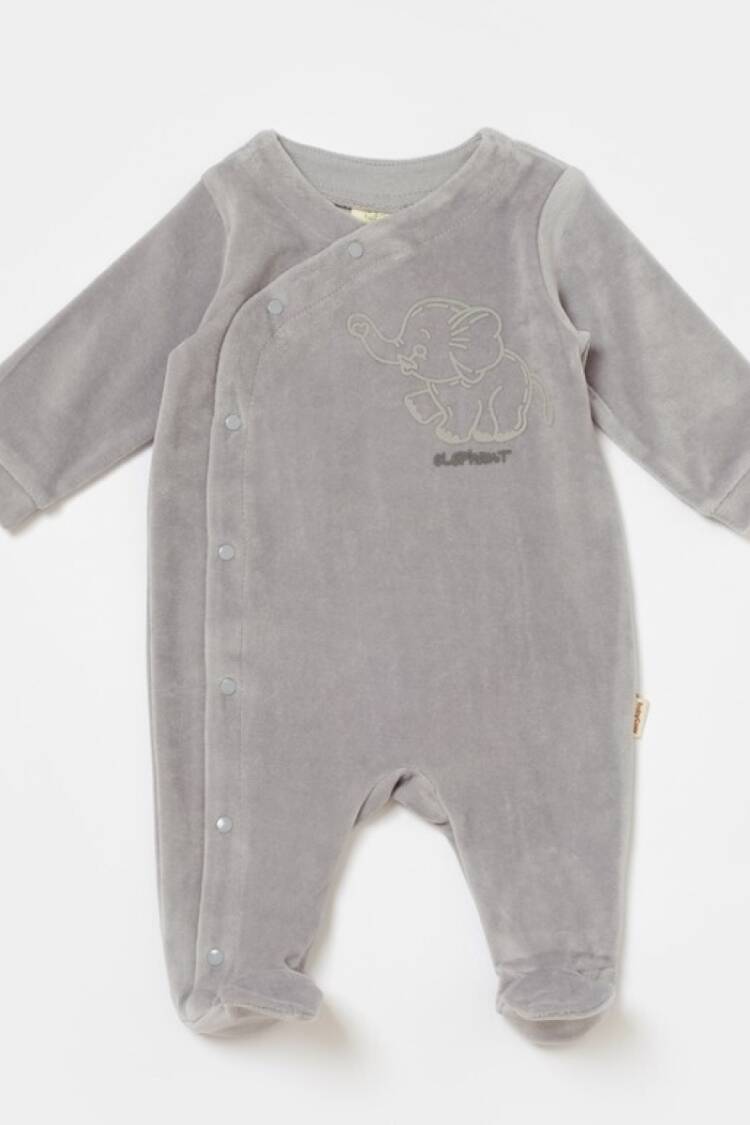 Baby Rompers and Overalls - Toptan Unisex Bebek Patikli Tulum 0-9M Baby Cosy 2022-CSYK6041 - Brand: BabyCosy - Women & Kids, Baby Clothes Wholesale - Globality Store