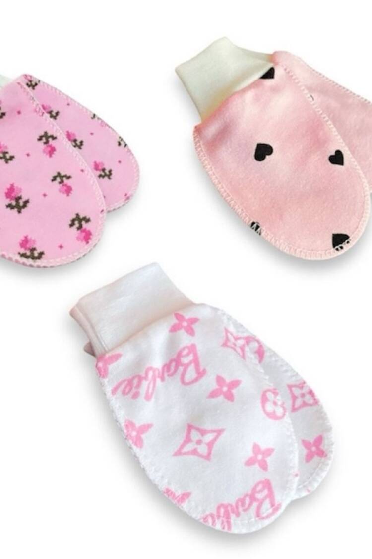 Newborn - B1 - Unisex Bebe Eldiven - Brand: SÜPERMİNİ - Women & Kids, Baby Clothes Wholesale - Globality Store