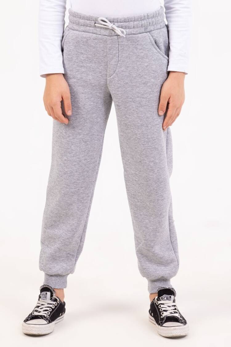 Eşofman Tek Alt - B1 - X Nakışlı Kız Tek Alt 3ip Şardonlu - Brand: Nickel - Women & Kids, Baby Clothes Wholesale - Globality Store
