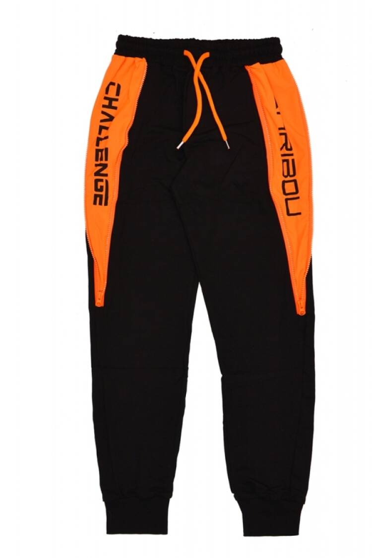 Eşofman Tek Alt - B1 - YANLARI FERMUARLI ERKEK TEK ALT - Brand: CARİBOU - Women & Kids, Baby Clothes Wholesale - Globality Store