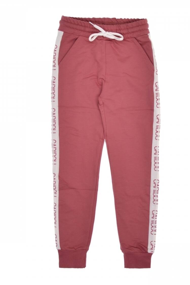 Girls' Suits - B1 - YANLARI ŞERİTLİ KIZ TEK ALT - Brand: CARİBOU - Women & Kids, Baby Clothes Wholesale - Globality Store