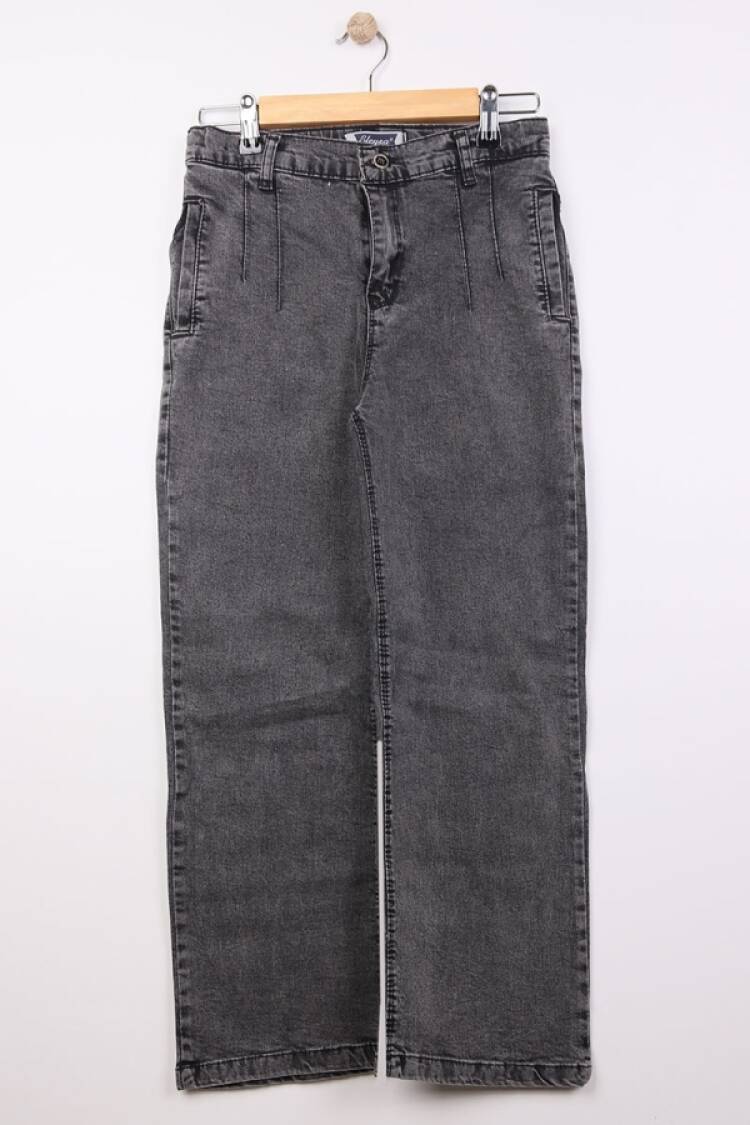 Girls' Bottom Wear - B1 - Yüksek Bel Geniş Paça Kız Kot Pantolon - Brand: SÜZGÜN - Women & Kids, Baby Clothes Wholesale - Globality Store