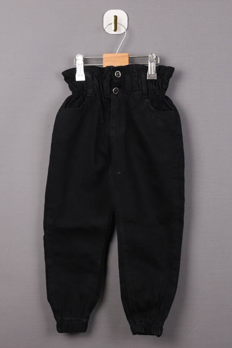 Girls' Bottom Wear - B1 - Yüksek Bel Kız Kot Pantolon - Brand: SÜZGÜN - Women & Kids, Baby Clothes Wholesale - Globality Store